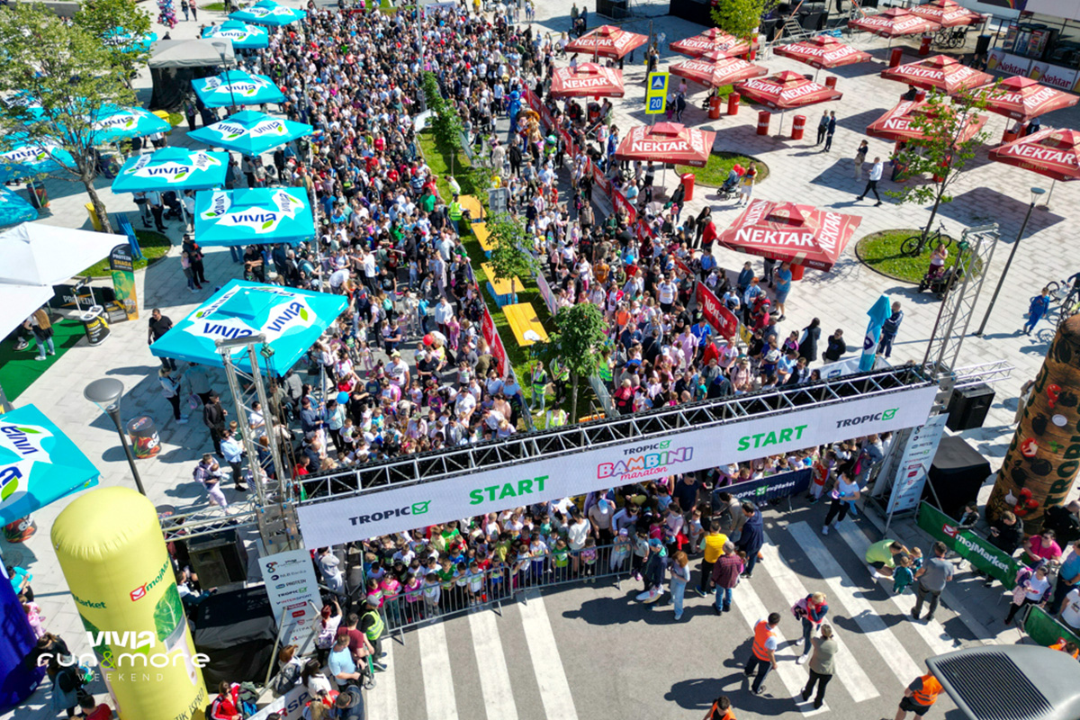 Intersport School Run 2025 i Tropic Bambini marathon 2025